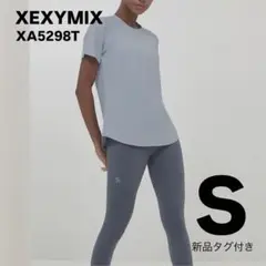 XEXYMIX ゼクシーミックス Tシャツ ブルー S