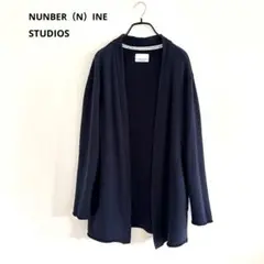 NUMBER (N)INE × STUDIOUS ナンバーナイン日本製　ネイビー