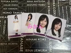 岩本蓮加 生写真 是非に及ばず CD 封入 4種 ABCD コンプ 乃木坂46