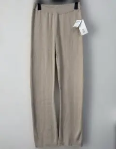 no.1748 新品 コットンニットリブパンツのサムネイル