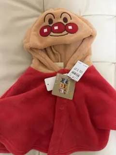 アンパンマン フード付きポンチョ 90cm