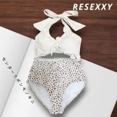 RESEXXY モノキニ 水着 リゼクシー ハイウエスト リボン ダルメシアン柄のサムネイル