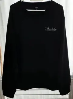 【値下げ】メンズ裏起毛トレーナーLL黒