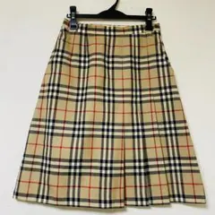 BURBERRY バーバリー ノバチェック スカート プリーツ 38 - メルカリ