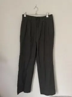 Burberry wool wide slacks archive 80s