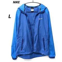 NIKE ナイキ ランニング ウインドブレーカー Lサイズ ブルー