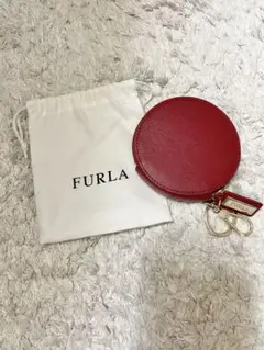 【新品】FURLA レザー コインケース レッド