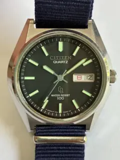 CITIZEN ☆ クリストロン ダイバー 4-753321 QZ 動作品 黄色 - メルカリ