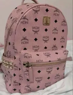 MCM ブロッサムピンク　リュック MCM エムシーエム ヴィセトススタークミニバックパック ピンク