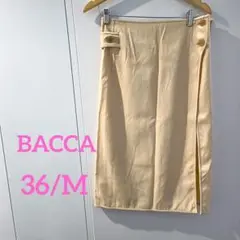 ◇美品◇ BACCA ラップスカート M タイト スリット ベージュのサムネイル