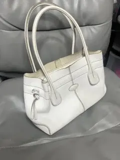 TOD'S ホワイト ハンドバッグ
