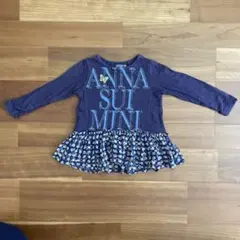 ANNA SUI MINI フリル付きTシャツ　80のサムネイル