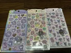 うるちゅるポップシール　サンリオ　３点セット