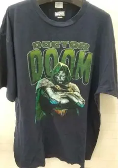 XXXL　MARVEL Doctor Doom Tシャツ ネイビー