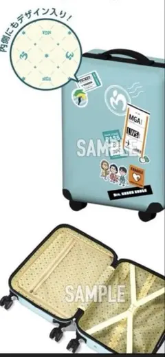 当選品 Mrs. GREEN APPLE スーツケース キャリーケース ローソン