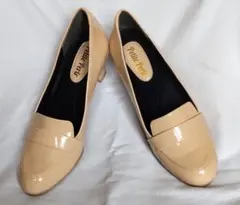 最終再値下げ【新品】ローファーパンプス　レインシューズ　25.0cm