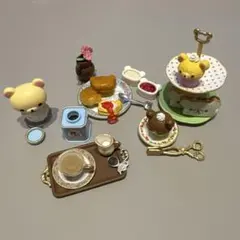 リラックマ 憧れのブリティッシュティータイム ミニチュアセット