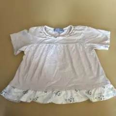 SEASON REASON 半袖Tシャツ 120 花柄フリルのサムネイル