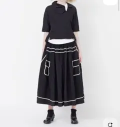 COMME des GARÇONS GIRL ロングスカート フレア ブラック 2026年最新】COMME des GARCONS GIRL レディース ロング フレア