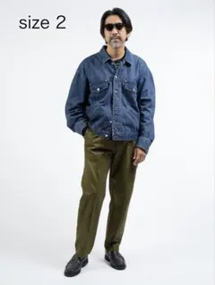 KAJA 12oz BLUE DENIM JACKET サイズ2 OVYのサムネイル