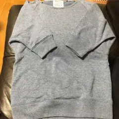 kastane スウェットカットソー 5分袖