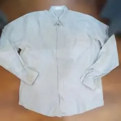 ITALY製　麻100%　A.Paneghetti薄い緑のワイシャツ