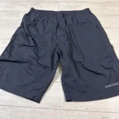 CONVERSE 黒 ショートパンツ バックポケット付き