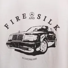 メルセデスベンツFIRE&SILK Tシャツ W124 E500 500Eのサムネイル