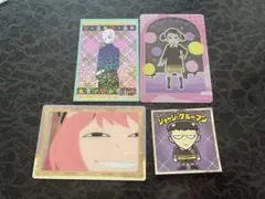 アーニャ フィオナ ベッキー ジョージ ステッカー クリアカード