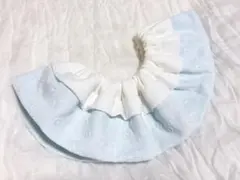 ゆゆ様専用フリルスタイ（ダブルガーゼ刺繍生地➕ダブルガーゼ）3660
