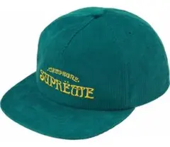 Supreme Champagne Corduroy 5-Panel キャップ