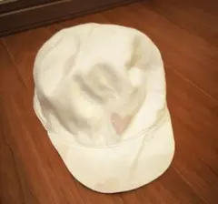 ジェラートピケ ハート柄 ベビーキャップ ピンク