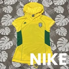 NIKE(ナイキ)サッカーブラジル代表　フードトレーニングシャツ　レア！