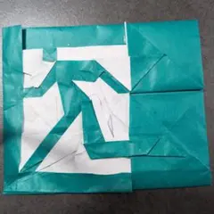 折り紙作品　非常口マーク