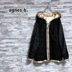 agnes b. リバーシブルダブルジップブルゾン BLK.GLD/Mのサムネイル