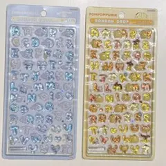 【正規品】 ボンボンドロップシール ポムポムプリン シナモロール 2枚セット