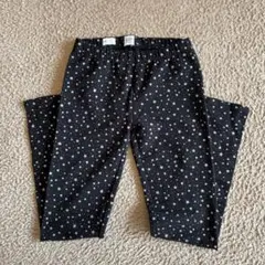 新品未着用GAP KIDS ブラック 星柄 レギンス M