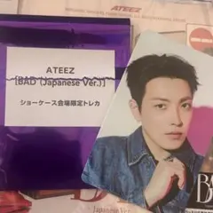 ATEEZ BAD ショーケース会場限定 トレカ ソンファ ショケ - メルカリ