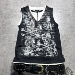 DeadStock 00s h.NAOTO tanktop y2k grunge - メルカリ