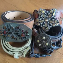 【5本セット】本革ベルト