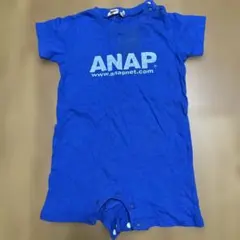 ANAP 青 ロンパース80サイズ 半袖のサムネイル