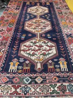 ペルシャ 【ヴィンテージラグ】インテリア装飾用 バルーチ / イラン /