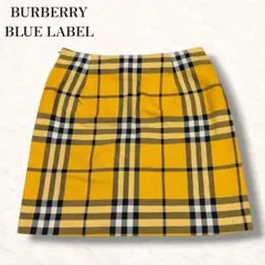 Burberry Blue Label ノバチェック ミニスカート 36 - メルカリ