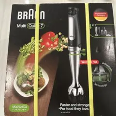 Braun MultiQuick 7 MQ7035XG ハンドブレンダーのサムネイル