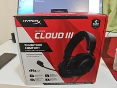 HyperX Cloud III ゲーミングヘッドセット 本体