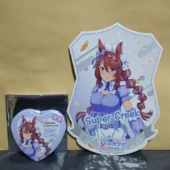 ウマ娘 シンデレラグレイ キャラポップストア スーパークリーク ハート缶バッジ