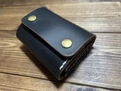 国産ヌメ革 ミニトラッカーウォレット