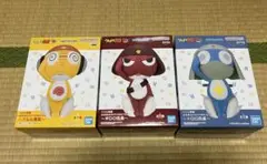 ケロロ軍曹　sofvimates ギロロ　クルル　ドロロ　三点セット