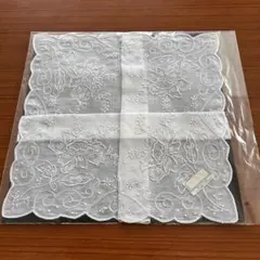 SWATOW ハンカチ　刺繍　新品