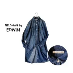 FIELDMAN by EDWIN デニムシャツワンピース M